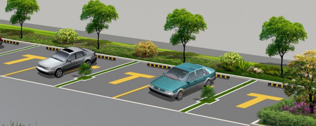 不同车型的车位尺寸(车位与车位之间的尺寸)