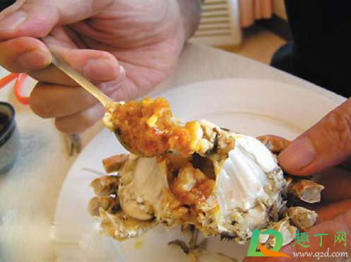 蟹黄结块是不是蒸老了(蟹黄蒸熟了是什么样的) 蟹黄结块是不是蒸老了(蟹黄蒸熟了是什么样的)