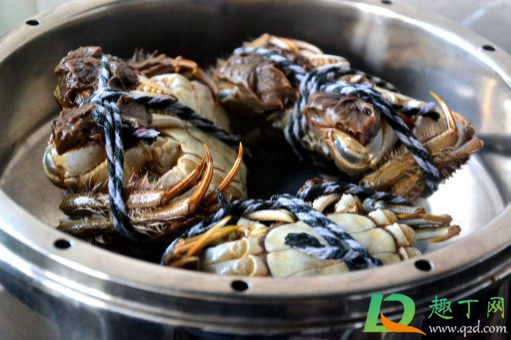 大闸蟹整个蒸吗(大闸蟹大的蒸多久)