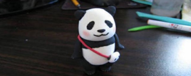 怎样用超轻粘土捏小熊猫(超轻粘土捏熊猫教程)