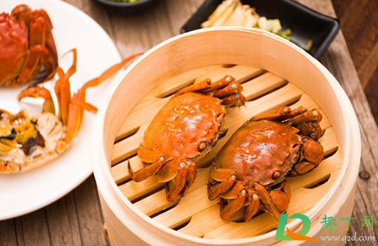 蒸大闸蟹用大葱还是小葱(姜葱炒蟹用大葱还是小葱)