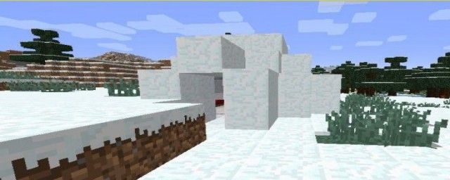 我的世界雪屋怎么找(我的世界小雪屋)