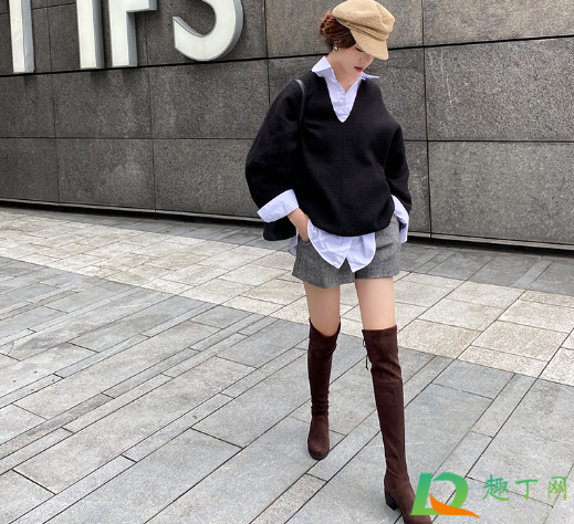 ​过膝靴掉色正常吗