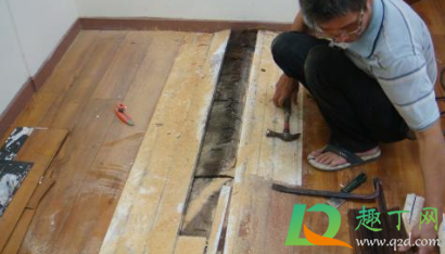 滴在地板上的油漆怎么去除(墙面漆滴到地板上怎么去除)