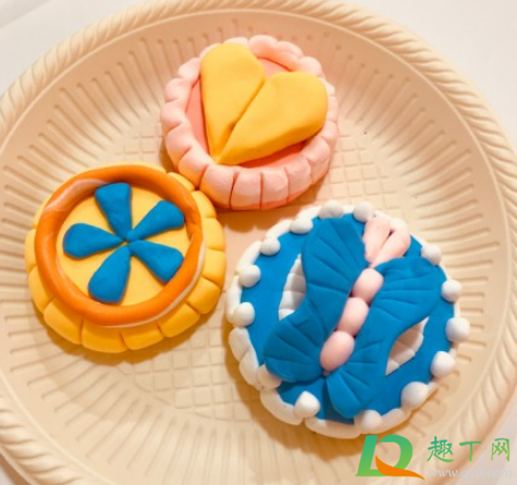 黏土月饼图片大全简单2020(粘土月饼图片 新手入门)