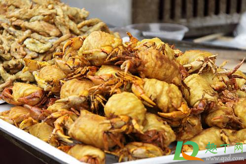 炸螃蟹用面粉还是淀粉好(炸螃蟹用什么粉好)