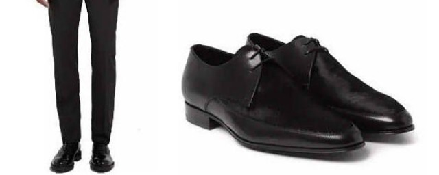 呢绒西装搭配什么鞋子(加绒西裤配什么鞋子)