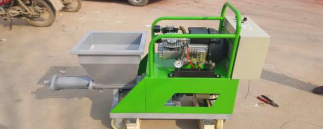 砂浆喷涂机构造原理简述(水泥砂浆喷涂机的原理)