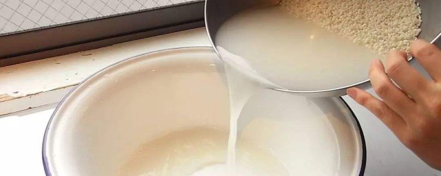 洗米水可去油脂(洗米水处理)