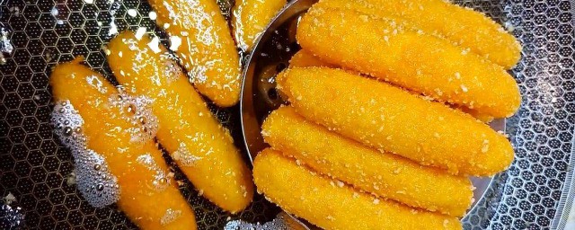 炸南瓜条方法盘点(南瓜条怎么油炸)