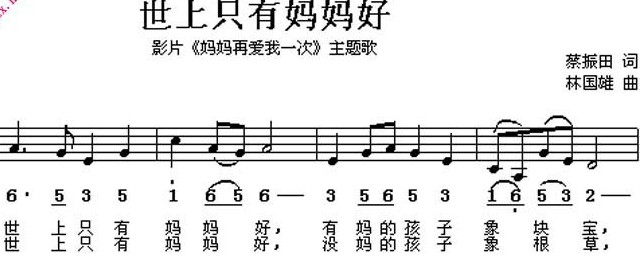 世上只有妈妈好的钢琴谱怎么弹(世上只有妈妈好电子琴谱怎么弹)