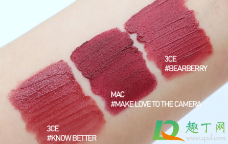 3ce哑光唇釉新色bearberry什么颜色(3ce哑光唇釉最火色号)