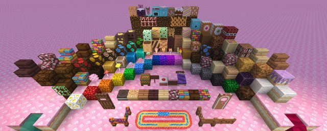 我的世界合成糖块的简单方法(我的世界糖果世界糖块合成不了)