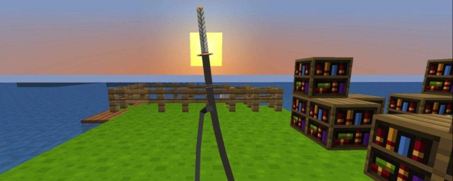 我的世界最终的剑的步骤(一步一步画我的世界的最终之剑)