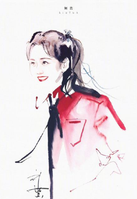 乘风破浪的姐姐水墨画海报无水印(乘风破浪的姐姐海报背景图) 乘风破浪的姐姐水墨画海报无水印(乘风破浪的姐姐海报背景图)