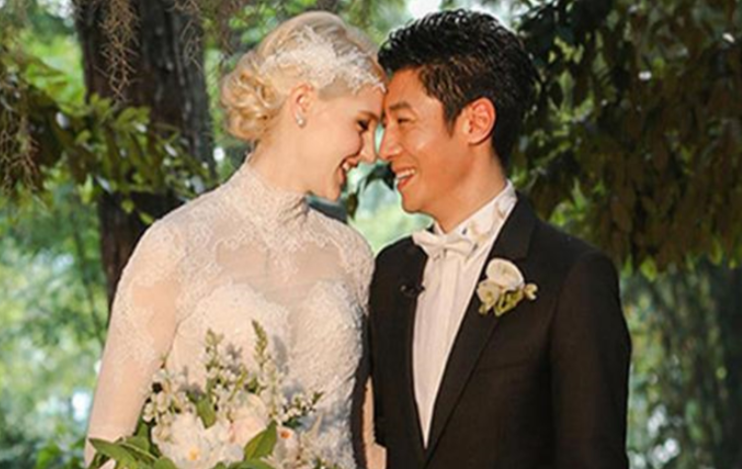 撒贝宁的龙凤胎照片，李白前夫(撒贝宁龙凤胎近照)