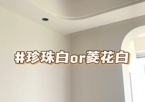 立邦珍珠白和菱花白哪个更白(立邦菱花白)