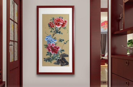 玄关画挂什么图最好(玄关画挂什么图最好 风水九鱼图)