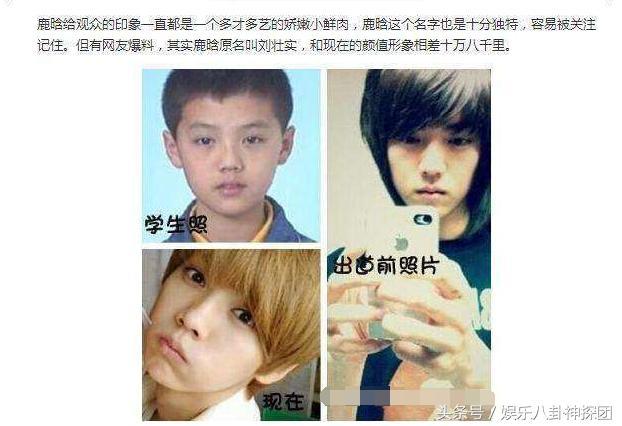 鹿晗原名，鹿姓(鹿晗原名字)