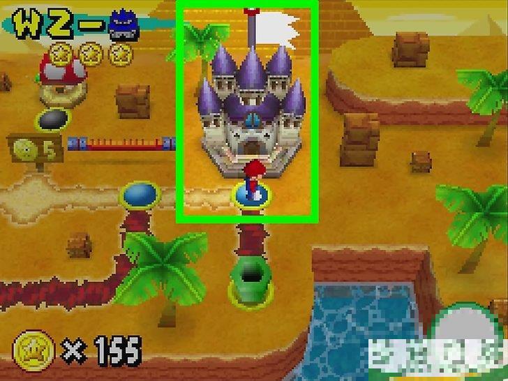 怎么在NDS版《新超级马里奥兄弟》中解锁第四世界(新超级马里奥兄弟通关攻略)