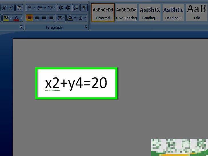 怎么在微软Word中添加指数幂 怎么在微软Word中添加指数幂