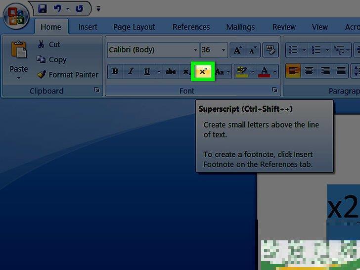 怎么在微软Word中添加指数幂 怎么在微软Word中添加指数幂