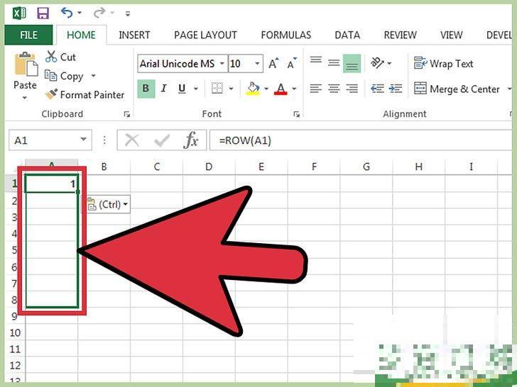 怎么在Excel中自动填充数字(excel表格自动填充数字)