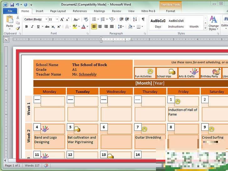 怎么在Word中制作日历(在word里怎么做日历) 怎么在Word中制作日历(在word里怎么做日历)