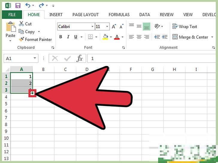 怎么在Excel中自动填充数字(excel表格自动填充数字)