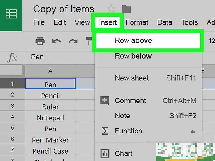 怎么在Windows或Mac上添加Google Sheets标题