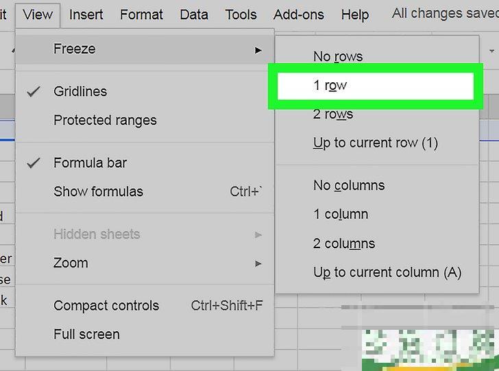 怎么在Windows或Mac上添加Google Sheets标题
