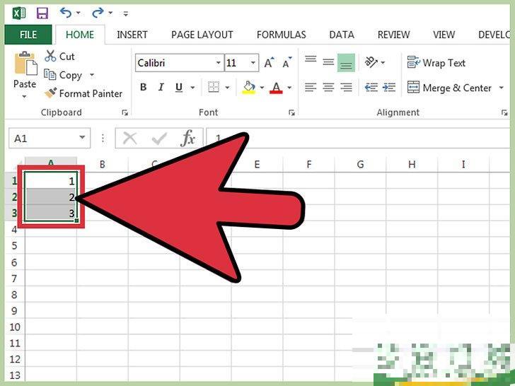 怎么在Excel中自动填充数字(excel表格自动填充数字)