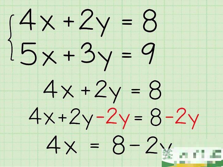 怎么解包含两个变量的代数方程组(方程组2的解都是方程组1的解)