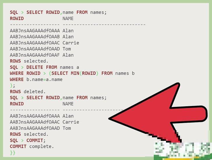 怎么删除Oracle中的重复记录(oracle去掉重复记录)