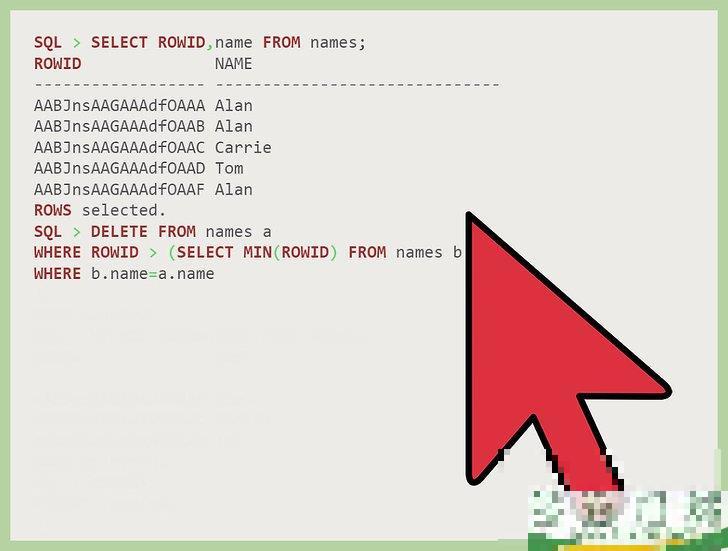 怎么删除Oracle中的重复记录(oracle去掉重复记录)