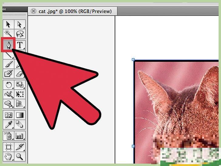 怎么在Adobe Illustrator中删除背景

