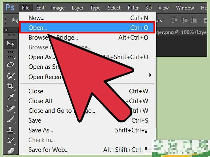 怎么在Adobe Photoshop中翻转图片

