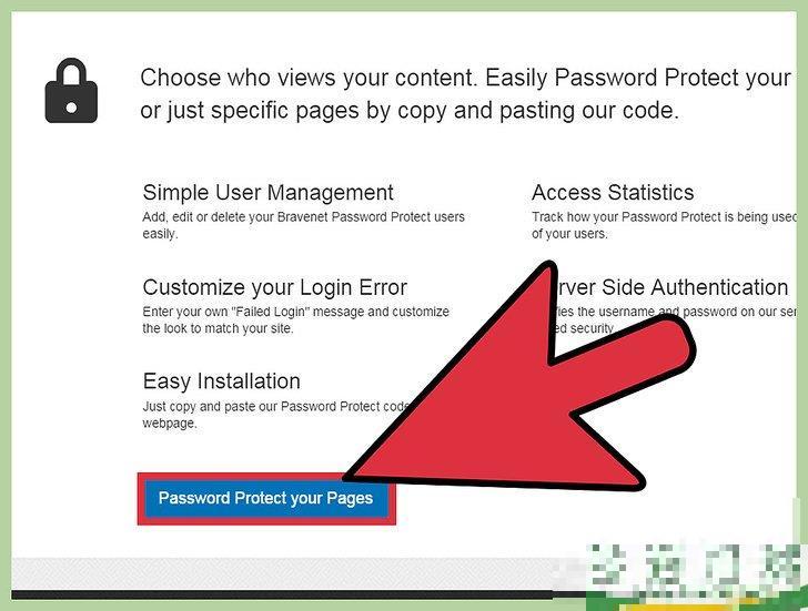 如何为网页设置密码保护(word如何设置密码保护)

