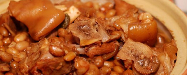 柱候花生猪手煲怎么做(花生猪手煲怎样做好吃)