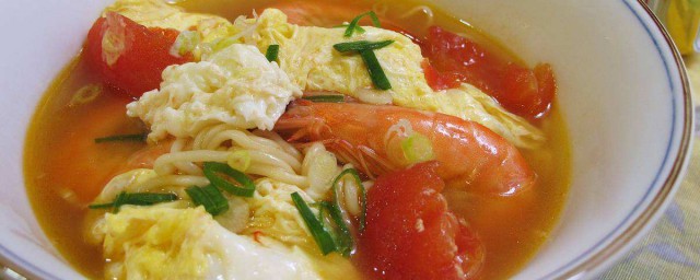 番茄虾仁面的做法(番茄虾仁面怎么做好吃窍门)