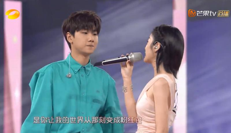 汪苏泷靳梦佳，湖南卫视四小花(汪苏泷靳梦佳同台在天天向上)