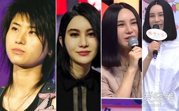 尚雯婕整容前后照片,不抽烟的男明(长得像尚雯婕的明星)