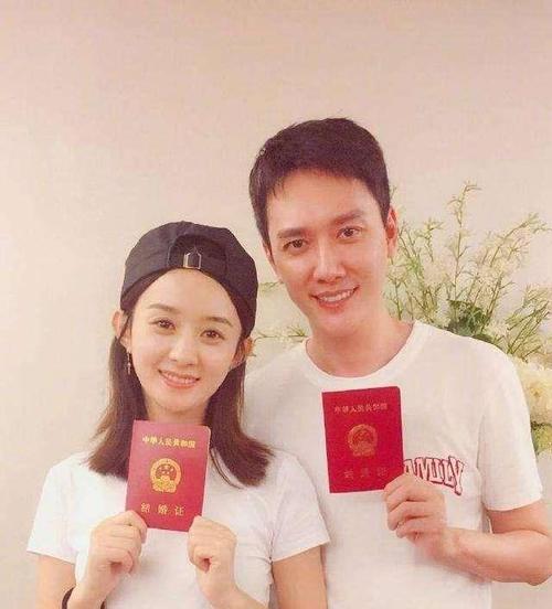冯绍峰结过婚吗，冯绍峰结婚照(冯绍峰跟谁结婚了)