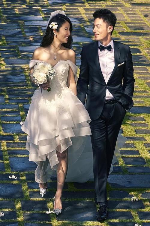 林心如霍建华结婚照,林心如婚礼合(林心如和霍建华婚礼)