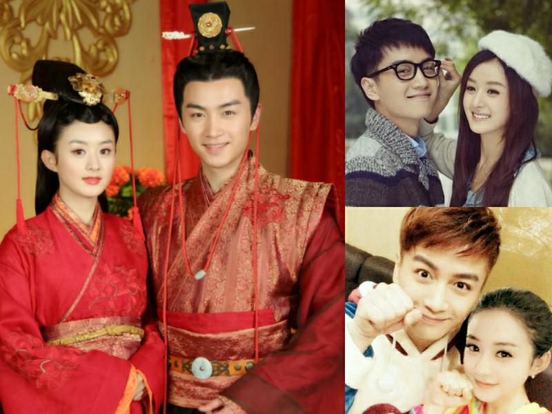 赵丽颖陈晓公开恋情，陈晓赵丽颖袁(陈晓和赵丽颖谈过恋爱?)