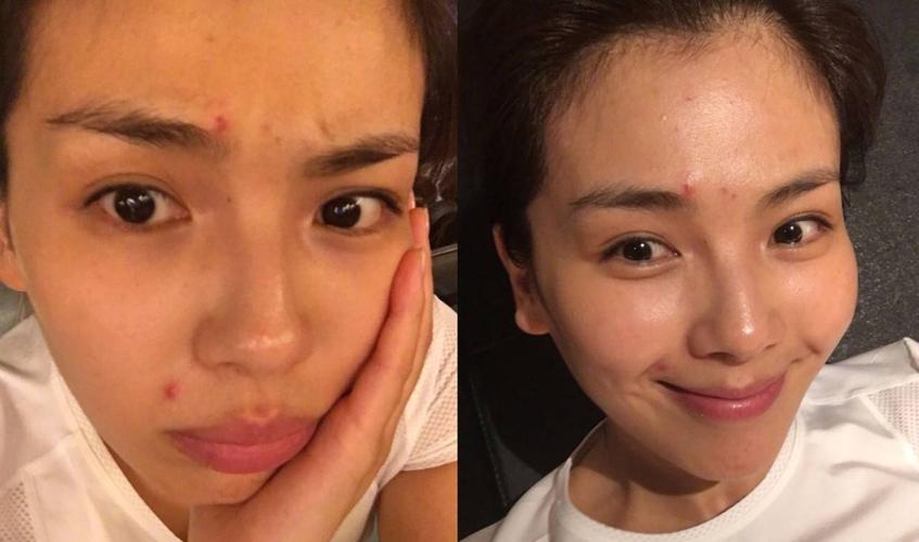 女明星素颜照片，日常素颜照片普通(素颜照女生明星)