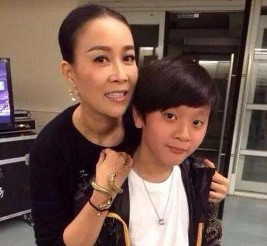 那英儿子照片，那英的三任丈夫资料(那英的第一任丈夫照片)