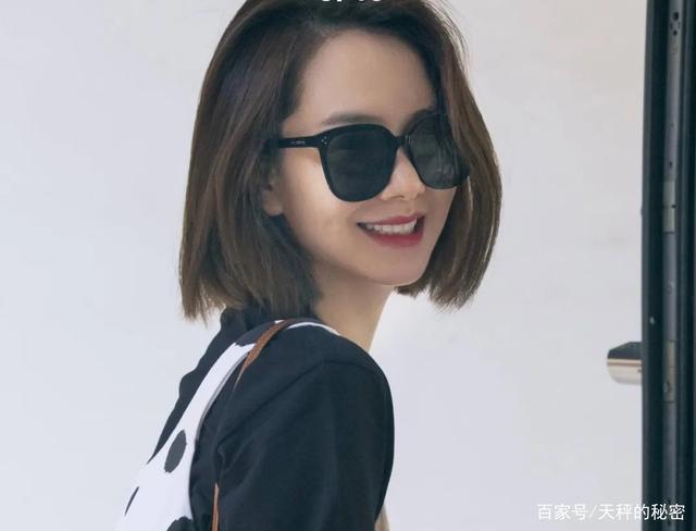 戚薇短发图片，2021年流行的发(戚薇发型 短发)