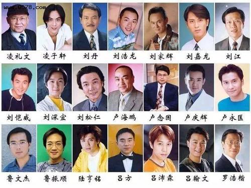 香港明星照片，香港十大美男(香港明星帅气)