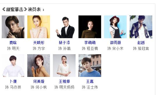 电视剧甜蜜演员表，全部演员表(电视剧甜蜜蜜的演员表)